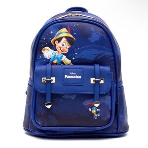 Disney Pinocchio Blue Backpack
